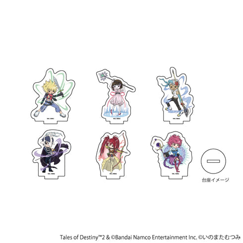 『テイルズ オブ デスティニー2』アクリルぷちスタンド 01/BOX(全6種)(グラフアートイラスト)