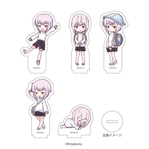『紡ネン』アクリルぷちスタンド 01/BOX(全5種)(グラフアートイラスト)