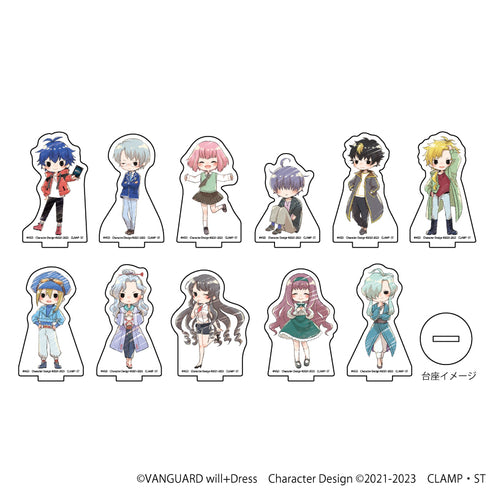 『カードファイト!! ヴァンガード will+Dress』アクリルぷちスタンド 01/BOX全11種)(グラフアートイラスト)