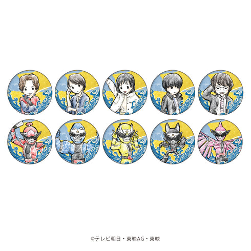 『暴太郎戦隊ドンブラザーズ』缶バッジ 01/BOX(全10種)(グラフアート)