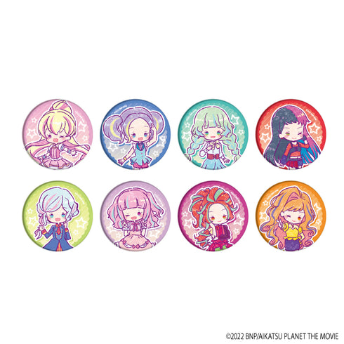 『アイカツプラネット!』缶バッジ 01/BOX (全8種)(グラフアート)