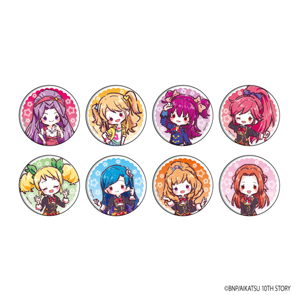 『アイカツ!』缶バッジ 02/グループB BOX (全8種)(グラフアート)