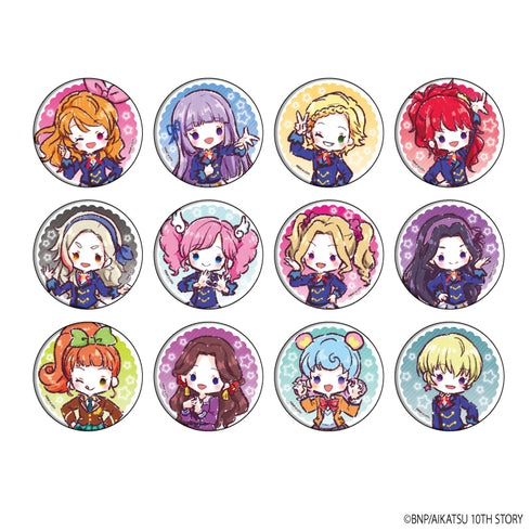 『アイカツ!』缶バッジ 03/グループC BOX (全12種)(グラフアート)