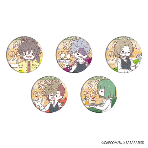 『学園BASARA』缶バッジ 16/カフェver. BOX (全5種)(グラフアート)