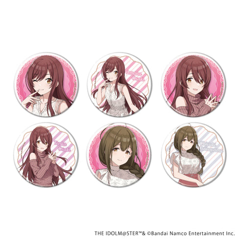 『アイドルマスター シャイニーカラーズ』缶バッジ 02/トレーディング(全6種)(描き下ろしイラスト)