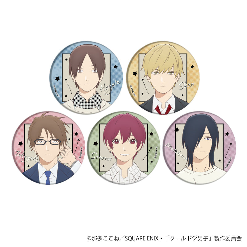 クールドジ男子』缶バッジ 01/BOX(全5種)(公式イラスト) – Anime Store