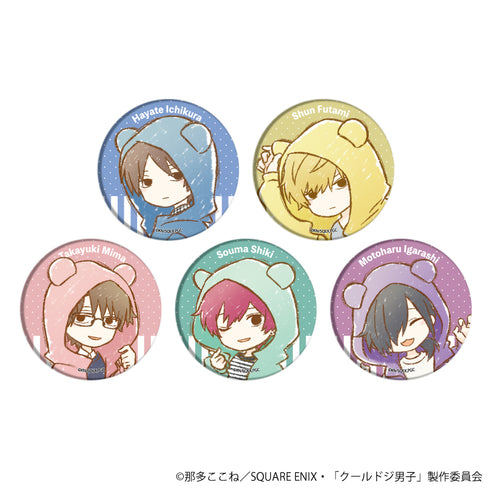 『クールドジ男子』缶バッジ 04/こぐまパーカーver. BOX(全5種)(グラフアートイラスト)