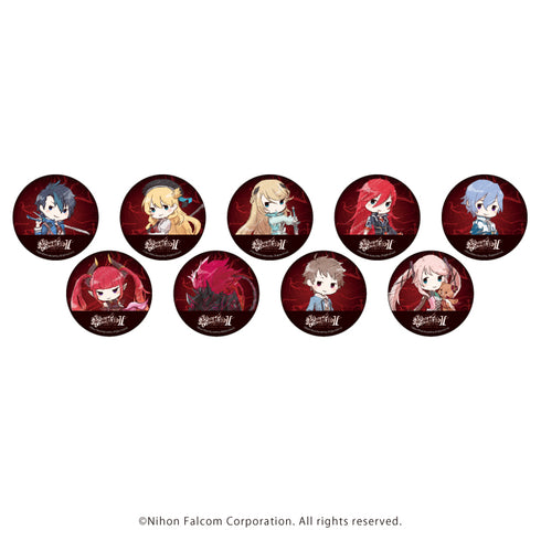 『英雄伝説 黎の軌跡Ⅱ -CRIMSON SiN-』缶バッジ 01/BOX(全9種)(グラフアート)