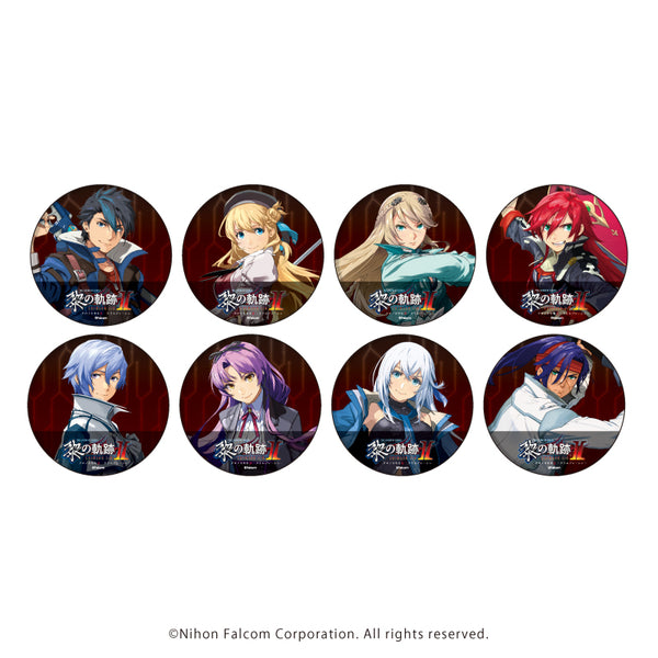 『英雄伝説 黎の軌跡Ⅱ -CRIMSON SiN-』缶バッジ 02/BOX(全8種)