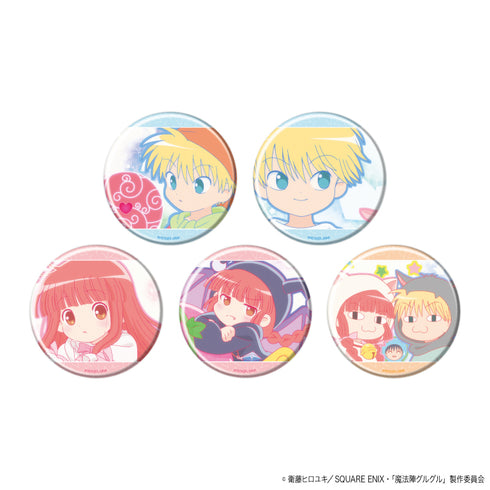 『魔法陣グルグル』缶バッジ 02/ (全5種)(場面写イラスト) BOX