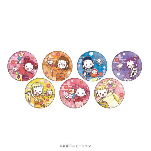 『おジャ魔女どれみドッカ~ン!』缶バッジ 12/お正月ver. ブラインド(全7種)(グラフアートイラスト)