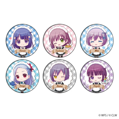 『ららマジ』缶バッジ 21/メイドver. BOX (全6種)(ミニキャライラスト)