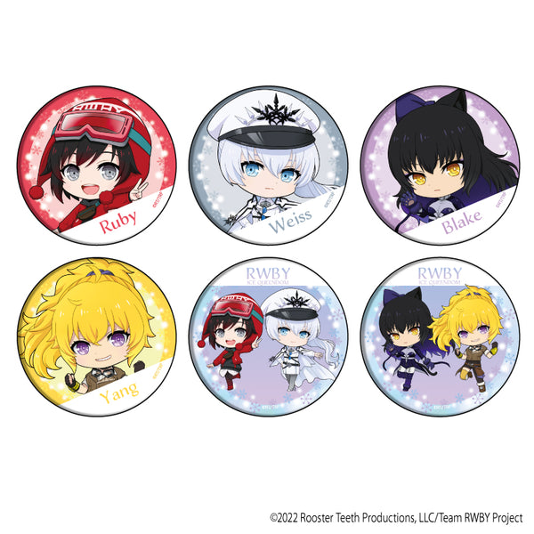 『RWBY 氷雪帝国』缶バッジ 01/BOX(全6種)(ミニキャラ)