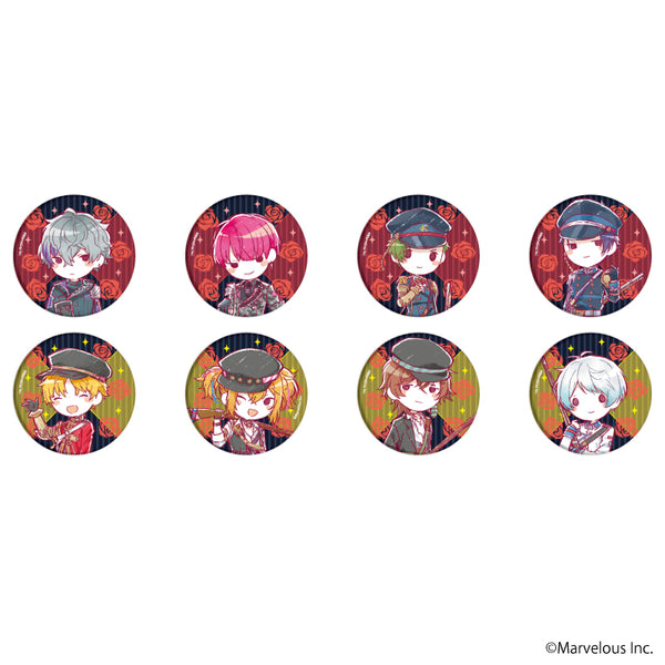 『千銃士:Rhodoknight』缶バッジ 05/Vol.1 BOX(全8種)(グラフアート)