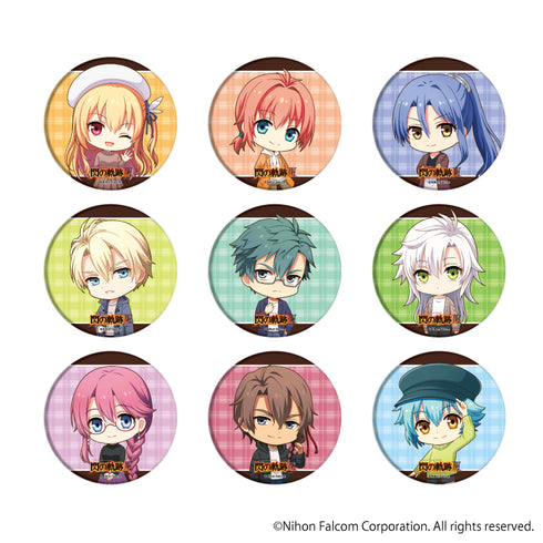 『英雄伝説 閃の軌跡Ⅲ』缶バッジ 17/BOX(全9種)(ミニキャライラスト)