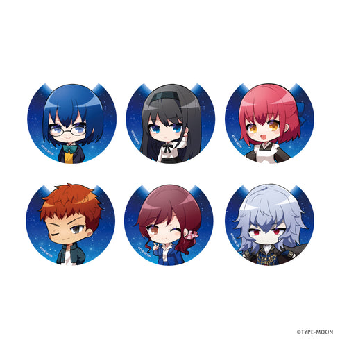 『月姫 -A piece of blue glass moon-』缶バッジ 02/BOX(全6種)(ミニキャライラスト)