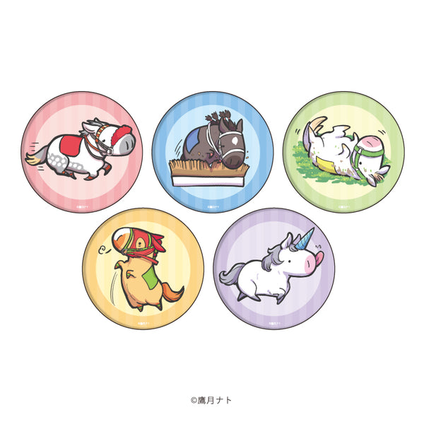 『UMA』缶バッジ 01/BOX(全5種)(描き下ろしイラスト)