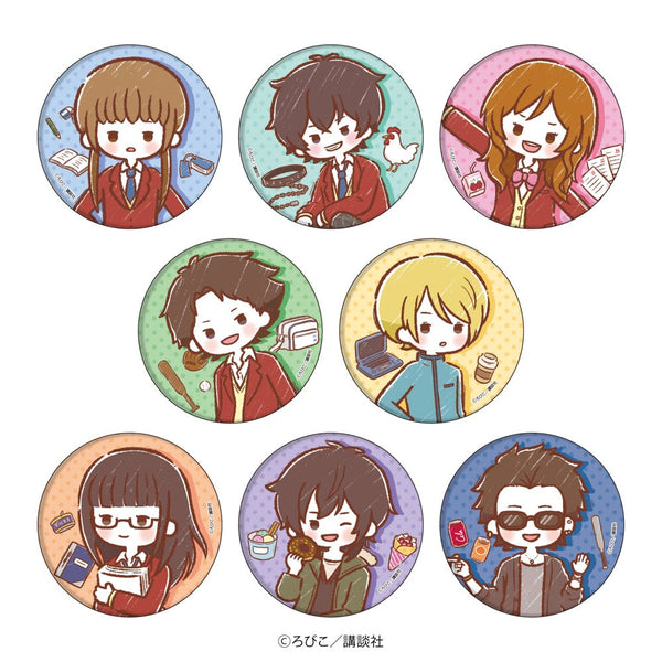 『となりの怪物くん』缶バッジ 01/グラフアートver. ブラインド(全8種)(グラフアートイラスト)