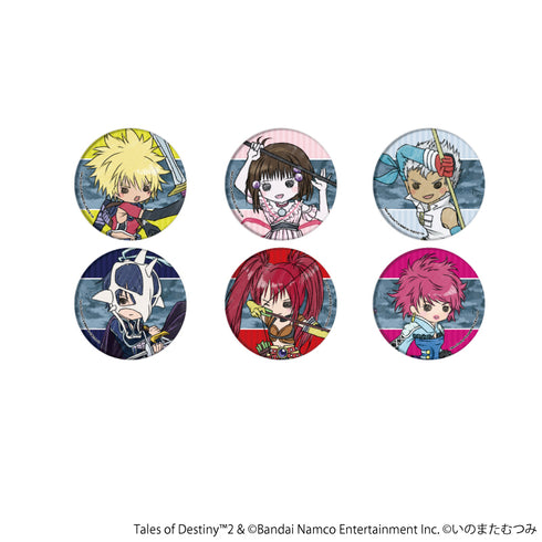 『テイルズ オブ デスティニー2』缶バッジ 02/BOX(全6種)(グラフアートイラスト)