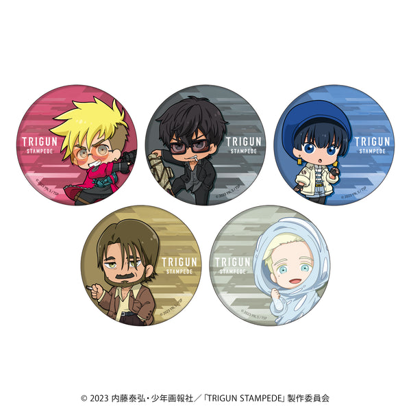 『TRIGUN STAMPEDE』缶バッジ 01/BOX (全5種)(ミニキャライラスト)