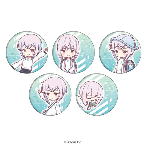 『紡ネン』缶バッジ 01/BOX(全5種)(グラフアートイラスト)
