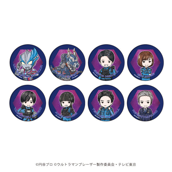 『ウルトラマンブレーザー』缶バッジ 02/ブラインド(全8種)(グラフアートイラスト)