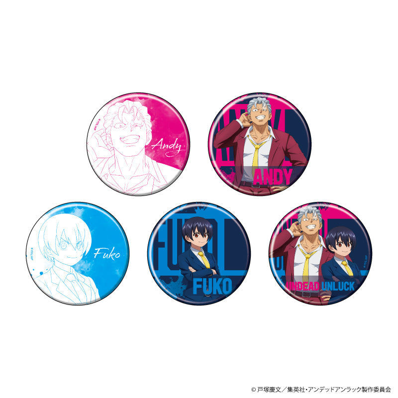 アンデッドアンラック』缶バッジ 02/ブラインド(全5種)(描き下ろし