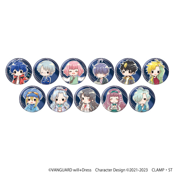 『カードファイト!! ヴァンガード will+Dress』缶バッジ 01/BOX(全11種)(グラフアートイラスト)