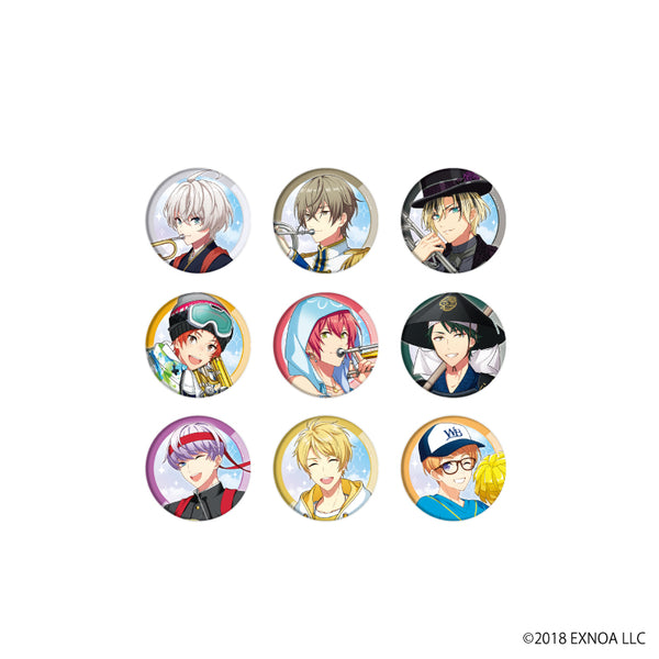 『ウインドボーイズ!』缶バッジ 36/ BOX1(全9種)(公式イラスト)