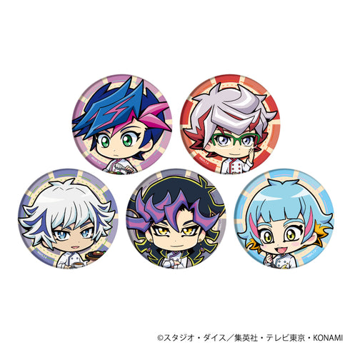『遊☆戯☆王VRAINS』缶バッジ 04/コックver. BOX (全5種)(ミニキャライラスト)