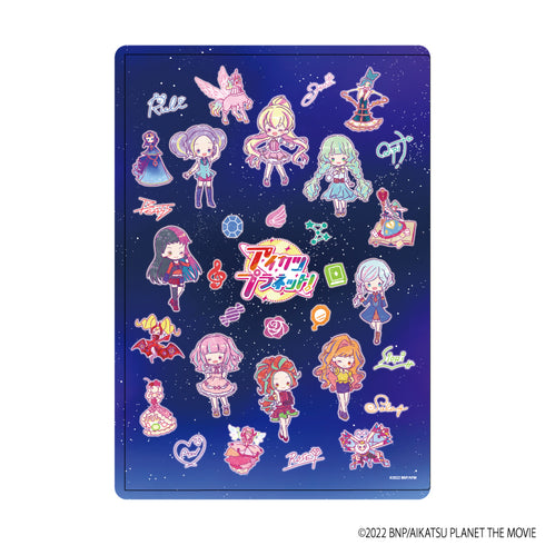 『アイカツプラネット!』キャラクリアケース 01/集合デザイン(グラフアート)