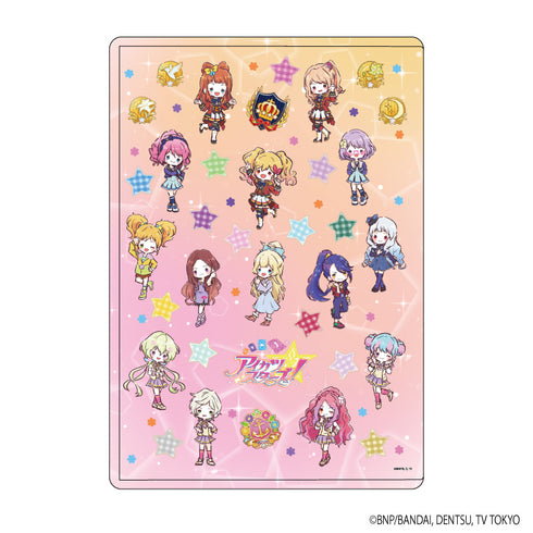 『アイカツスターズ!』キャラクリアケース 01/集合デザイン(グラフアートイラスト)