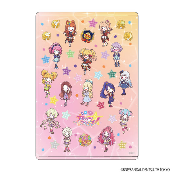 『アイカツスターズ!』キャラクリアケース 01/集合デザイン(グラフアートイラスト)