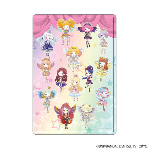 『アイカツスターズ!』キャラクリアケース 02/ドレスver. 集合デザイン(グラフアートイラスト)