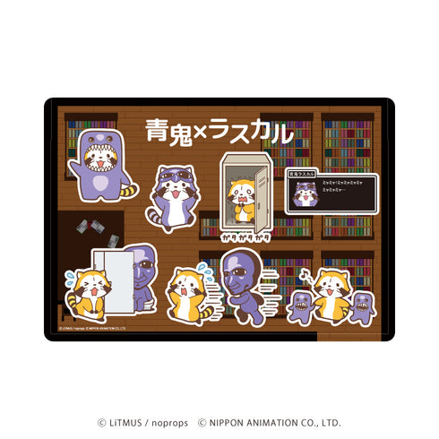 『青鬼×ラスカル』キャラクリアケース 01/図書室デザイン(公式イラスト)