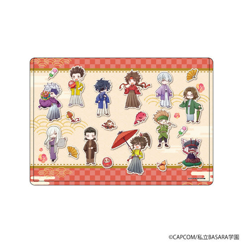 『学園BASARA』キャラクリアケース 04/集合デザイン 着物ver.(グラフアートイラスト)