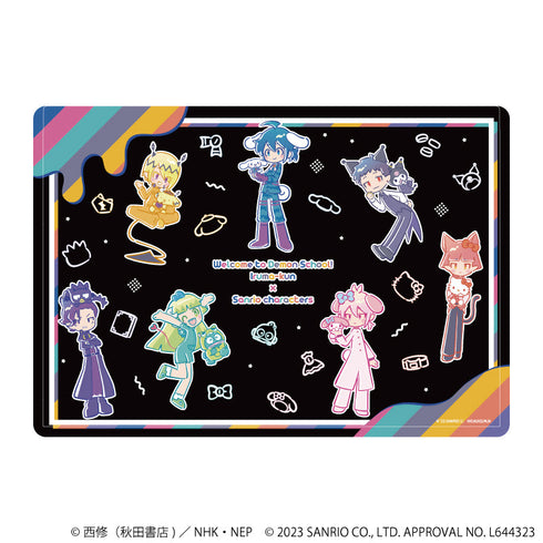 『魔入りました! 入間くん×サンリオキャラクターズ』キャラクリアケース 02/カラフルデザイン(描き起こしイラスト)