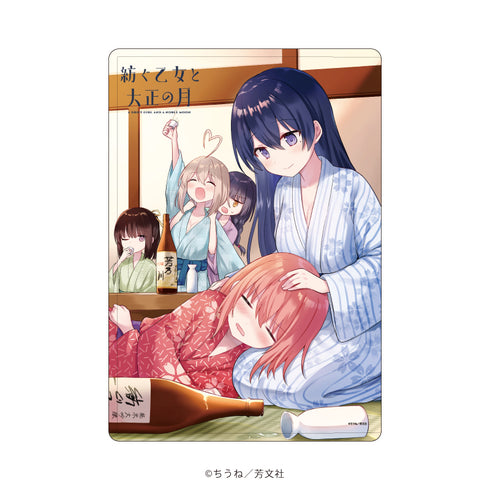 『紡ぐ乙女と大正の月』キャラクリアケース 01/集合(公式イラスト)