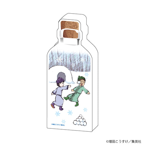 『ギャグマンガ日和』コレクションボトル 02/松尾芭蕉&河合曽良 雪合戦ver.(グラフアートイラスト)