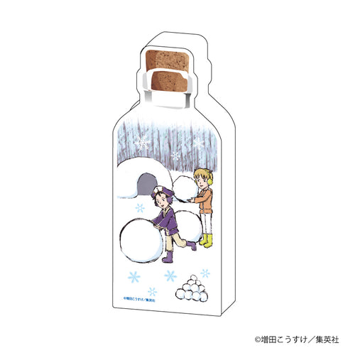 『ギャグマンガ日和』コレクションボトル 04/閻魔大王&鬼男 雪合戦ver.(グラフアートイラスト)