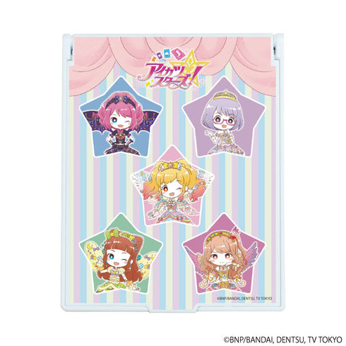 『アイカツスターズ!』デカキャラミラー 01/ドレスver. コマ割りデザインA(グラフアートイラスト)