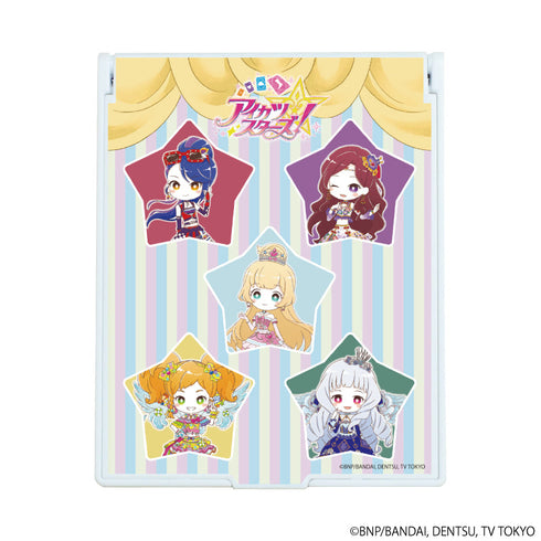 『アイカツスターズ!』デカキャラミラー 02/ドレスver. コマ割りデザインB(グラフアートイラスト)