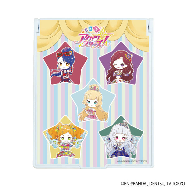 『アイカツスターズ!』デカキャラミラー 02/ドレスver. コマ割りデザインB(グラフアートイラスト)