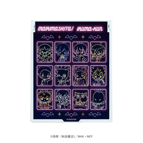 『魔入りました!入間くん』デカキャラミラー 06/コマ割り(ネオンサインアートイラスト)