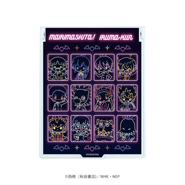 『魔入りました!入間くん』デカキャラミラー 06/コマ割り(ネオンサインアートイラスト)