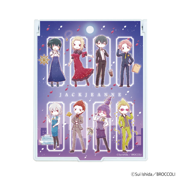 『JACKJEANNE』デカキャラミラー 02/夏公演 集合デザイン(グラフアートイラスト)