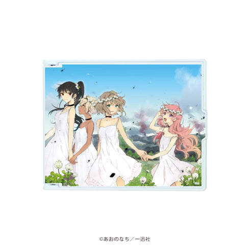 『きみが死ぬまで恋をしたい』デカキャラミラー 01/集合デザイン(公式イラスト)