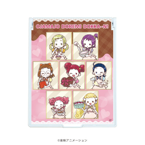 『おジャ魔女どれみドッカ~ン!』デカキャラミラー 06/コマ割りデザイン バレンタインver.(グラフアートイラスト)
