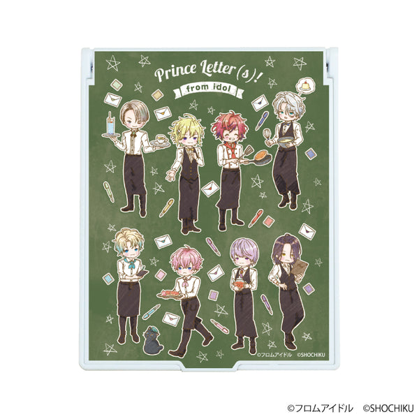 『Prince Letter(s)! フロムアイドル』デカキャラミラー 01/集合デザイン(グラフアートイラスト)