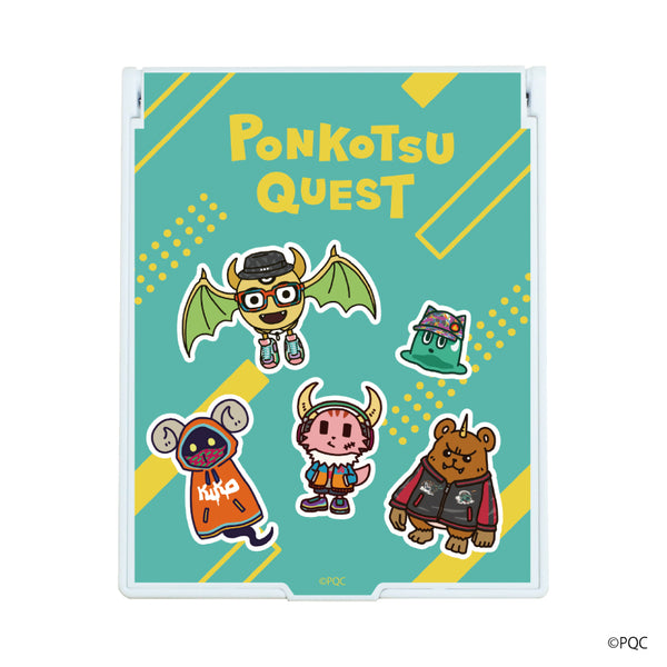 『ポンコツクエスト』デカキャラミラー 02/カク 渋谷風ファッションver.(描き下ろし)ー